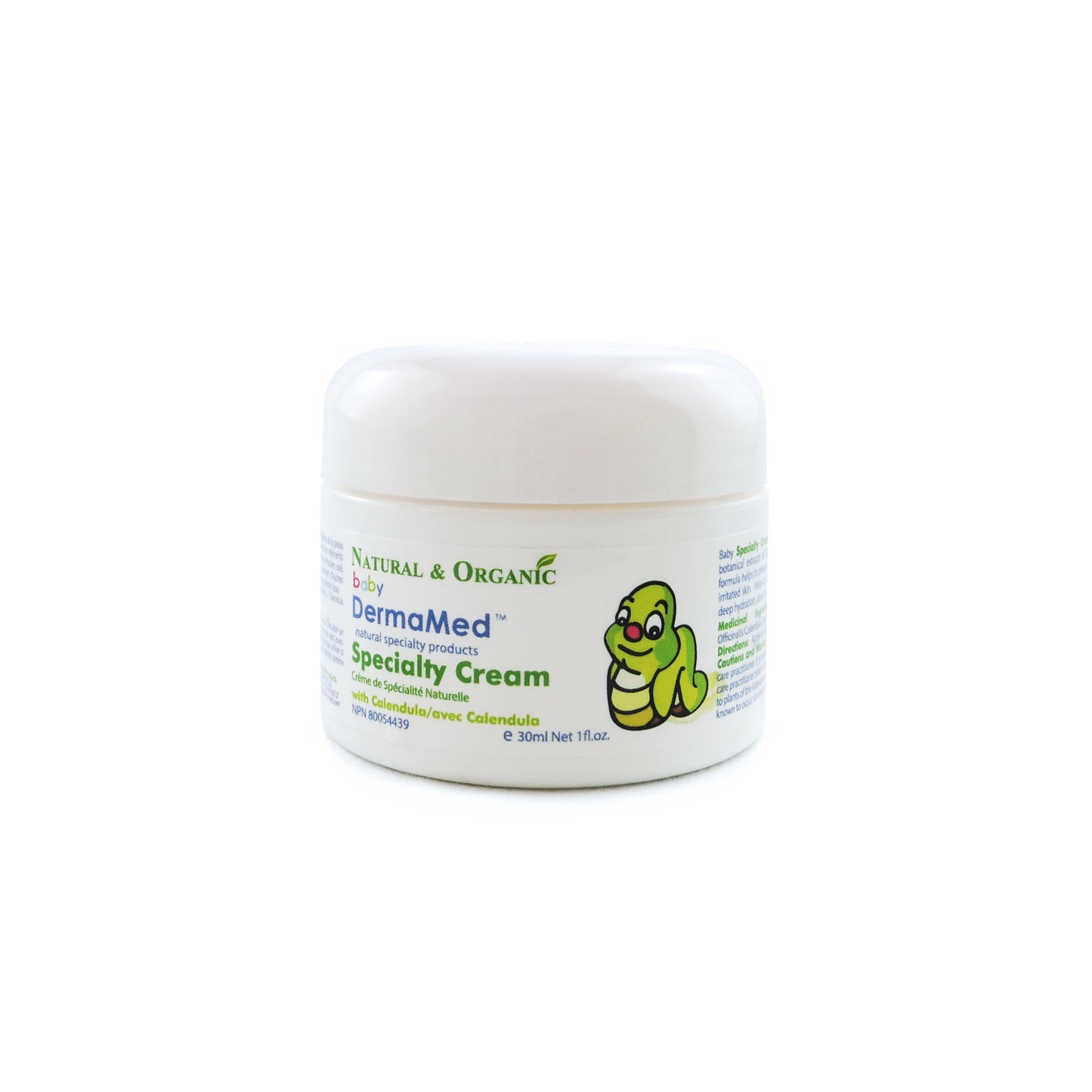 Crème de spécialité naturelle pour bébé