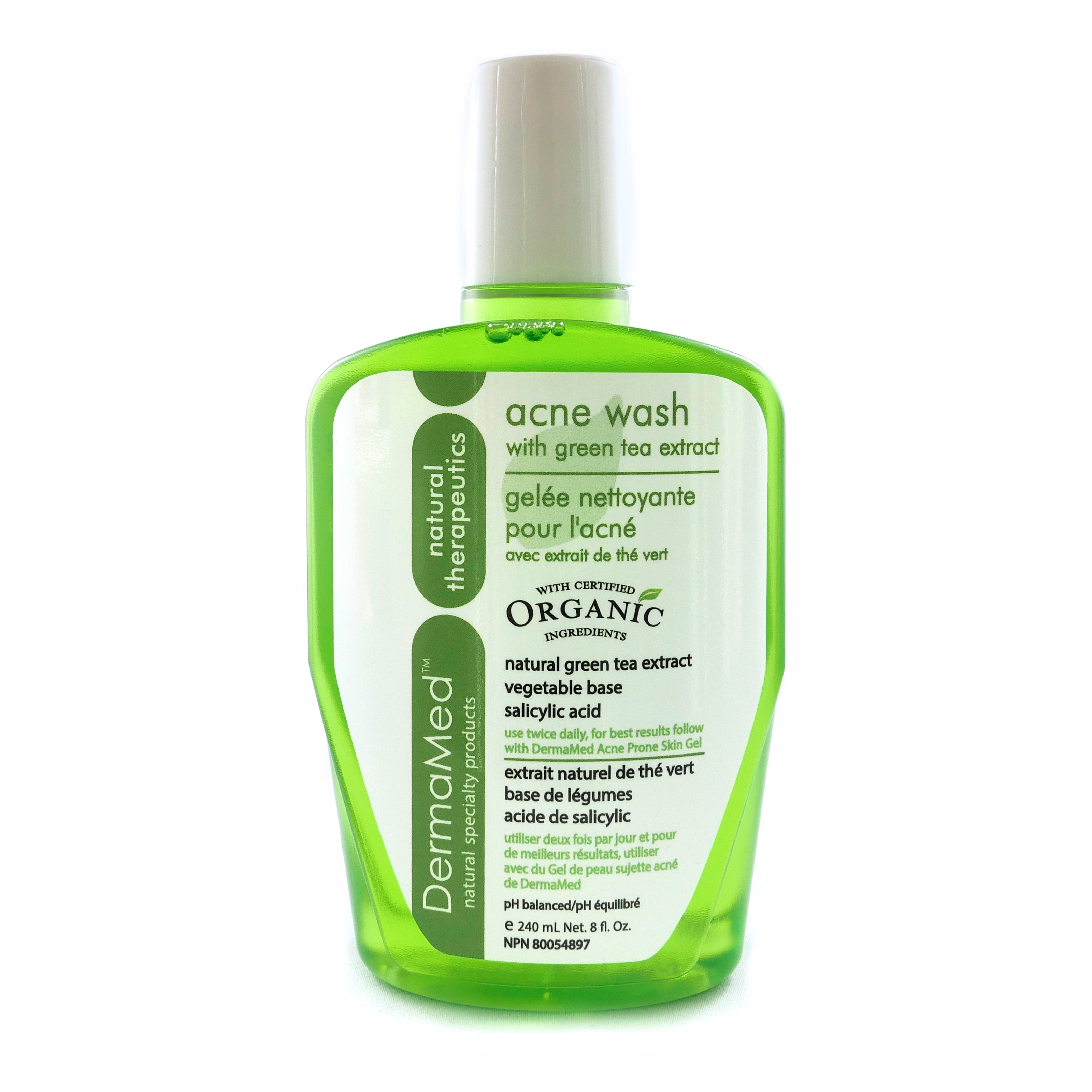 Acne Wash with Green Tea Extract - Dermamed Pharmaceutical